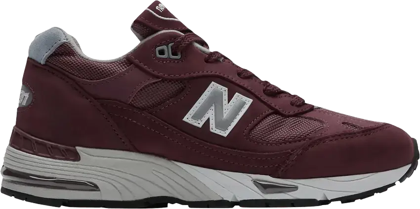  New Balance Wmns 991 Made in England &#039;Burgundy&#039;