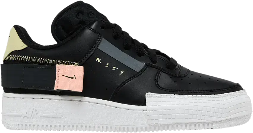  Nike Air Force 1 Low Type Black (GS)
