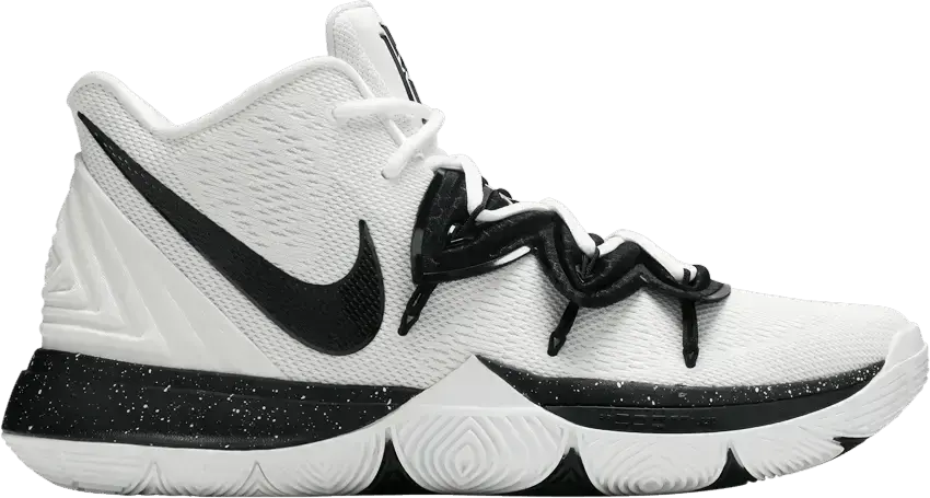  Nike Kyrie 5 Team White Black