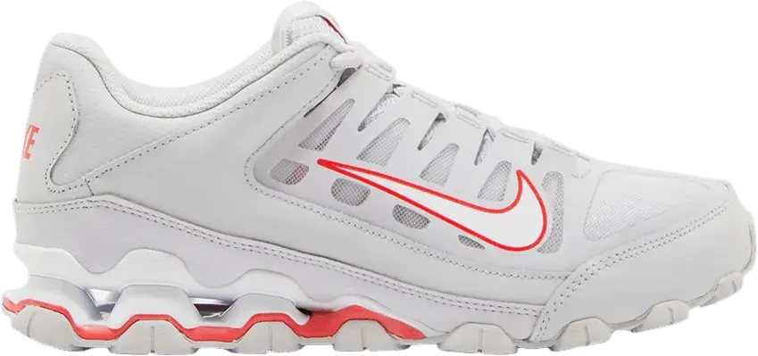  Nike Reax 8 TR Mesh &#039;Pure Platinum Red Orbit&#039;