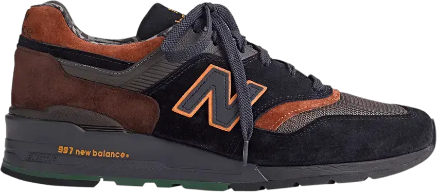  New Balance 997 J. Crew Wild Nature Pack Grizzly Bear