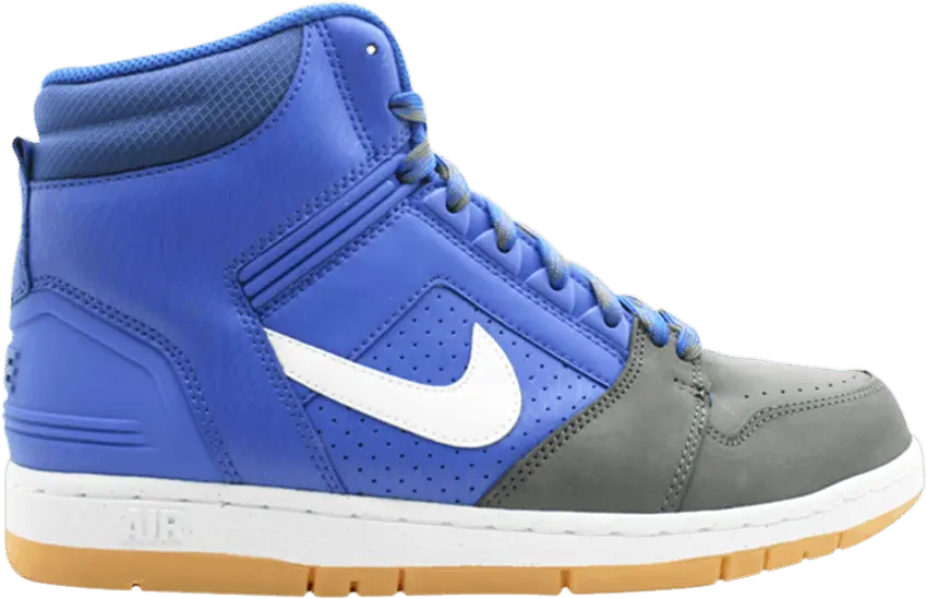  Nike Air Force 2 High Varsity Royal Flint Grey Gum