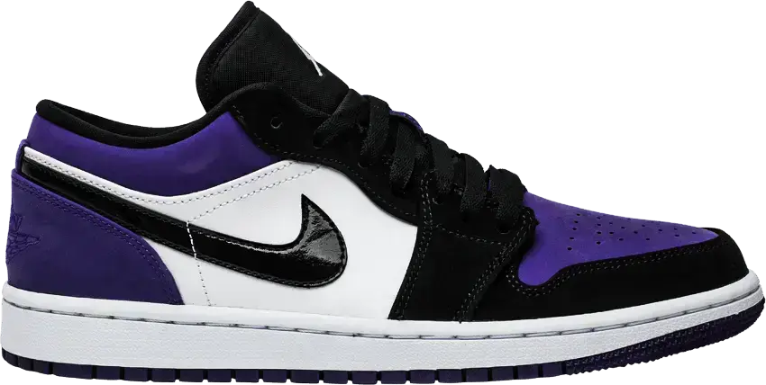  Jordan 1 Low Court Purple