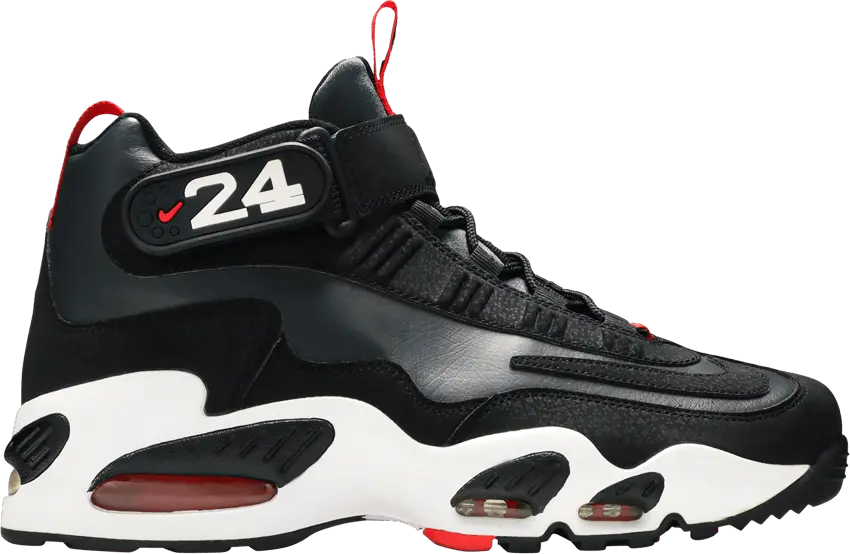  Nike Air Griffey Max 1 Anthracite Hot Red
