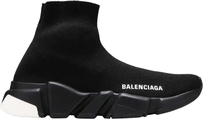 Balenciaga Wmns Speed Sneaker &#039;Black White&#039;