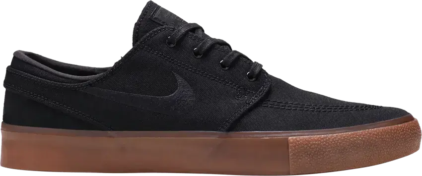  Nike Zoom Stefan Janoski Canvas RM SB Black Gum