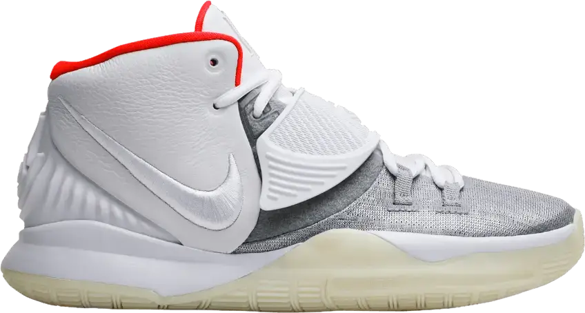  Nike Kyrie 6 &#039;Air Yeezy 2 - Pure Platinum&#039; By You