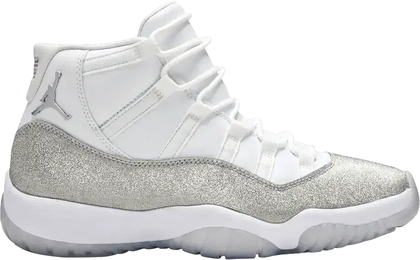  Jordan 11 Retro White Metallic Silver (Women&#039;s)