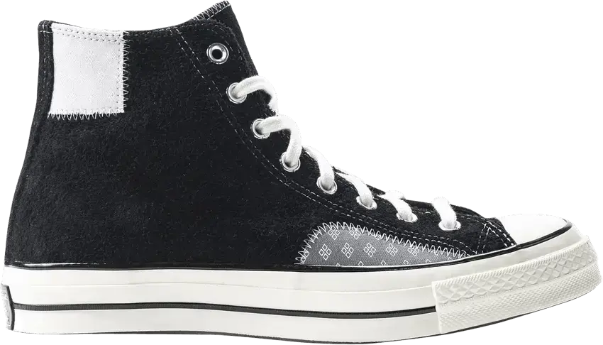  Converse Chuck Taylor All-Star 70 Hi Twisted Prep Black Mouse