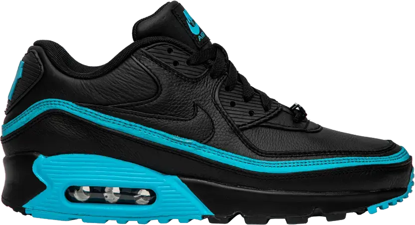  Nike Air Max 90 Undefeated Black Blue Fury