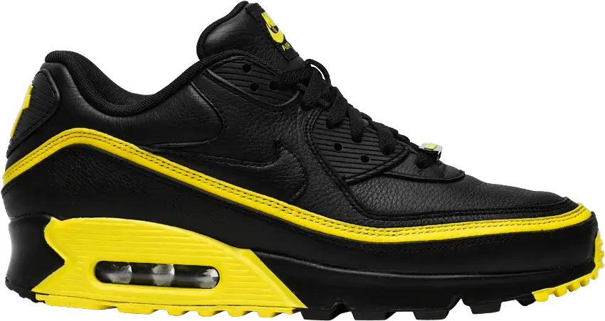  Nike Air Max 90 Undefeated Black Optic Yellow