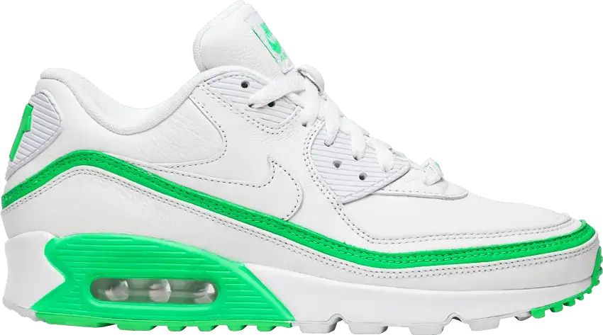  Nike Air Max 90 Undefeated White Green