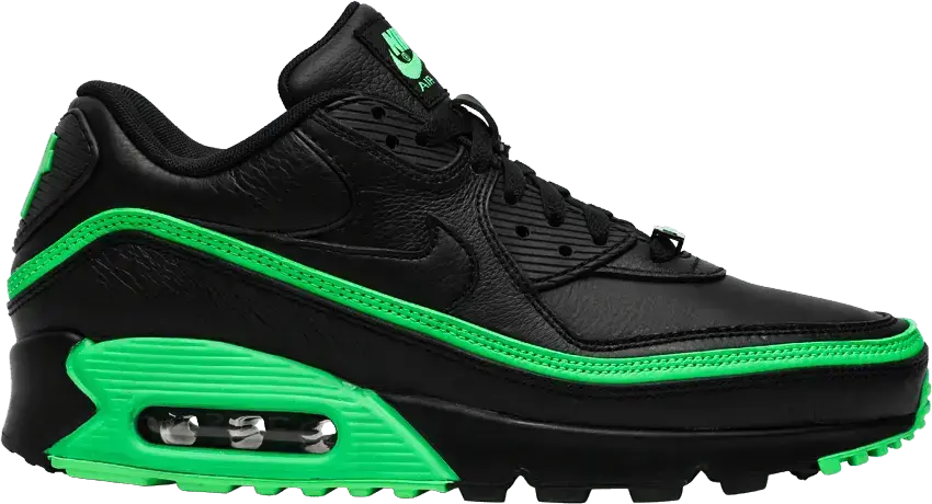  Nike Air Max 90 Undefeated Black Green