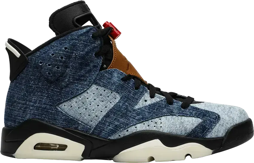  Jordan 6 Retro Washed Denim