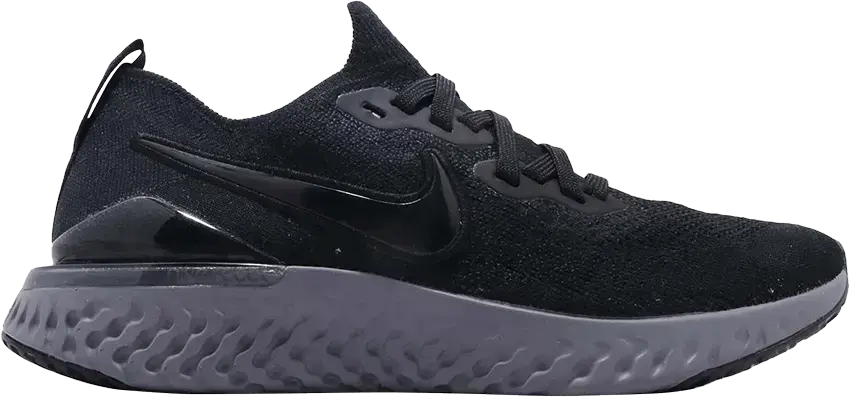  Nike Epic React Flyknit 2 Black Anthracite (GS)