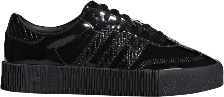  Adidas Wmns Sambarose &#039;Patent Black&#039;