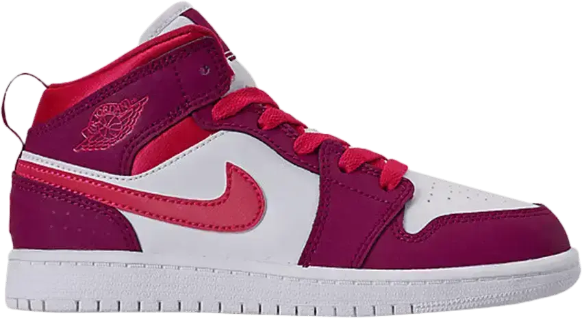  Jordan 1 Mid True Berry Rush Pink (PS)