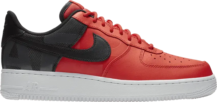  Nike Air Force 1 Low LV 8 Habanero Red Black White