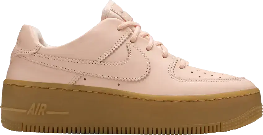  Nike Air Force 1 Sage Low LX Washed Coral Gum (Women&#039;s)
