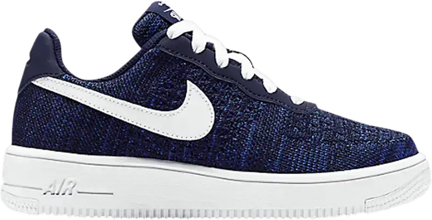  Nike Air Force 1 Flyknit 2.0 GS &#039;College Navy&#039;