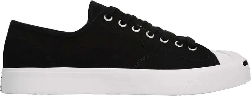  Converse Jack Purcell Canvas Low Black