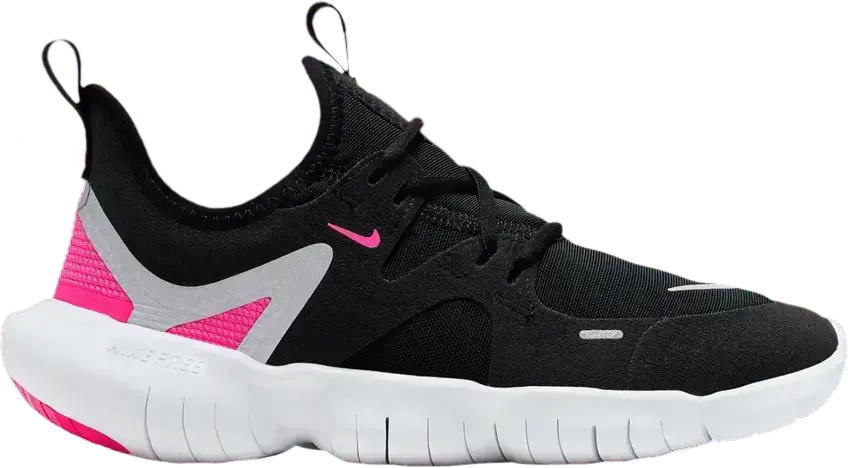  Nike Free RN 5 Black Pink (GS)