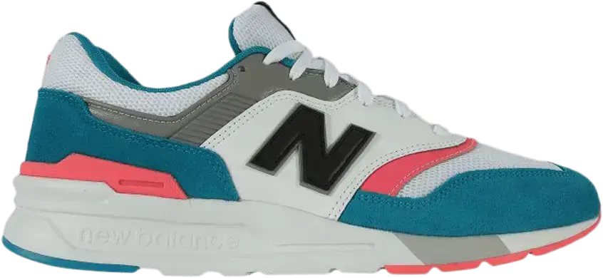  New Balance 997 White Aqua