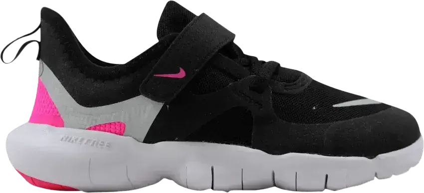  Nike Free RN 5.0 PSV &#039;Black Pink&#039;