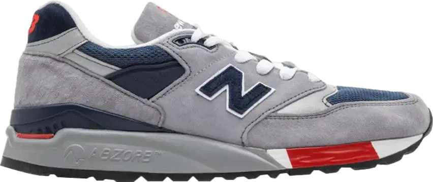  New Balance 998 Grey Navy Red