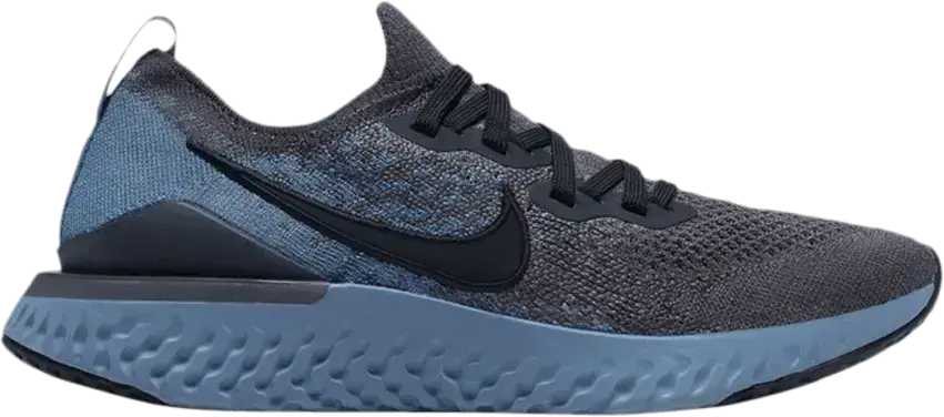  Nike Epic React Flyknit 2 GS &#039;Thunder Grey Ocean Fog&#039;