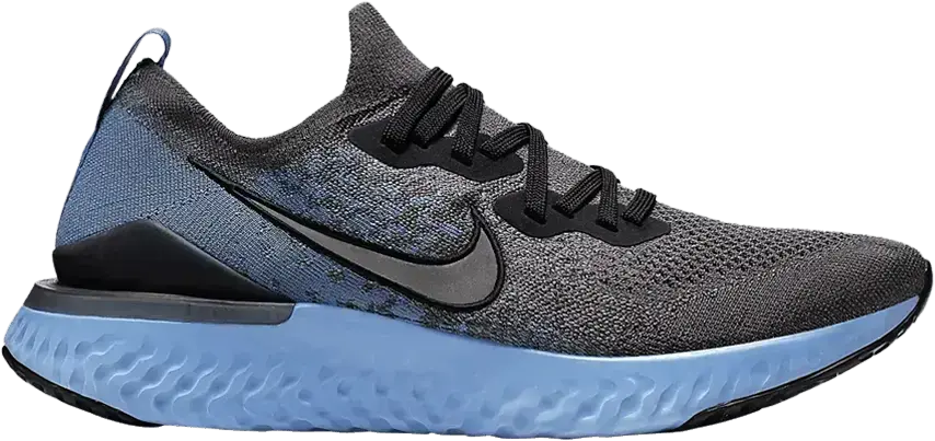  Nike Epic React Flyknit 2 Thunder Grey Ocean Fog