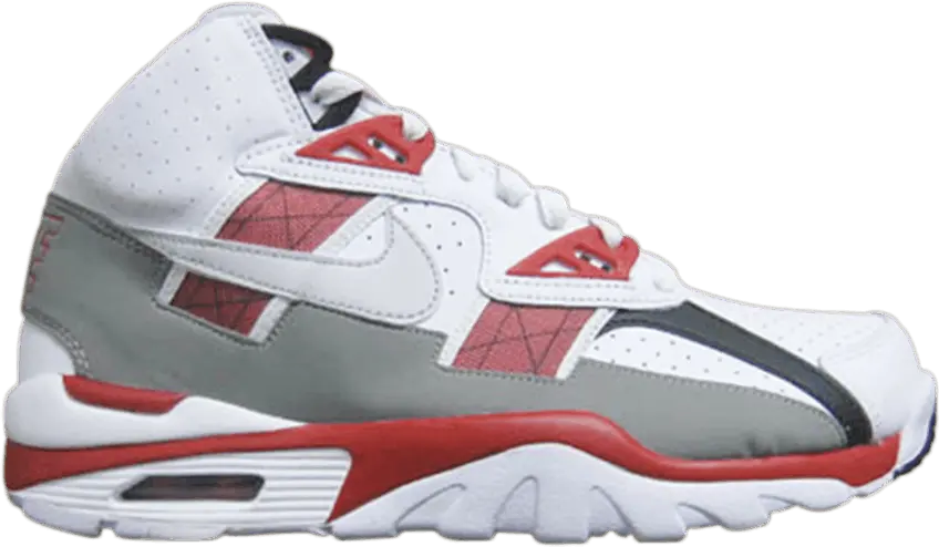  Nike Air Trainer SC High White Varsity Red Black