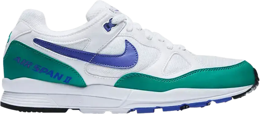  Nike Air Span 2 White Neptune Green Persian Violet