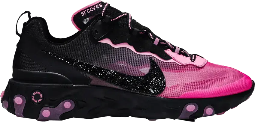 Nike React Element 87 Sneakerroom Breast Cancer Awareness Swarovski