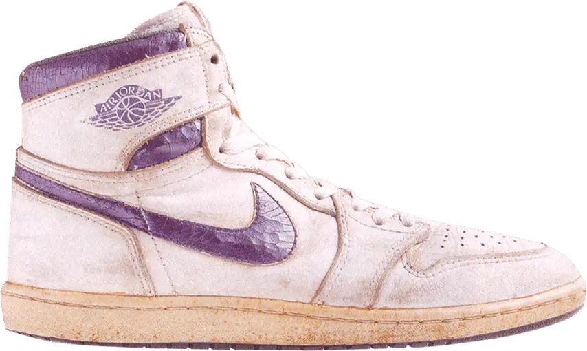  Air Jordan 1 High &#039;Metallic Purple&#039; 1985