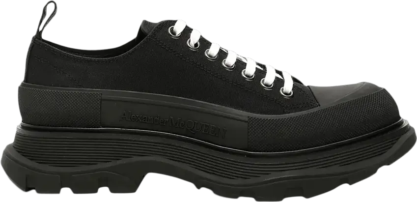  Alexander Mcqueen Alexander McQueen Tread Slick Lace Up &#039;Triple Black&#039;