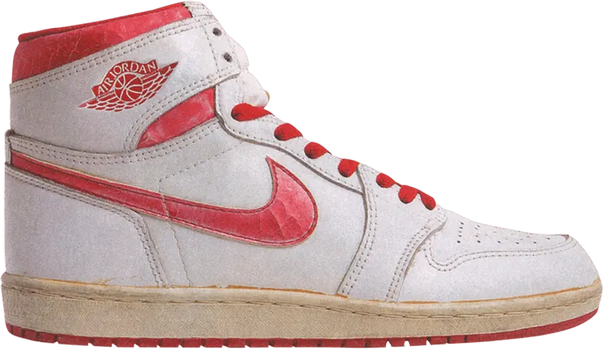  Air Jordan 1 High &#039;Metallic Red&#039; 1985