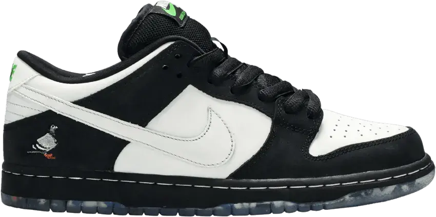  Nike Jeff Staple x Dunk Low Pro SB &#039;Panda Pigeon&#039; Laser-Etched
