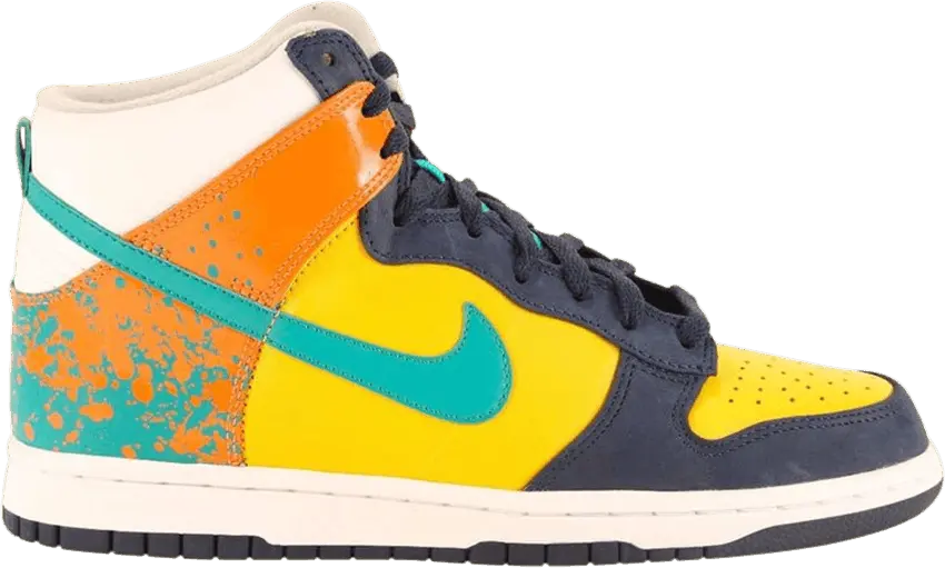  Nike Dunk High Varsity Maize Radiant Emerald