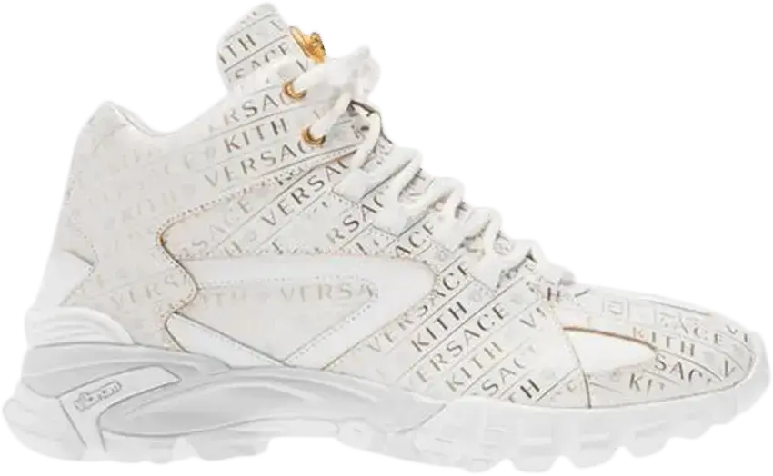 Kith x Versace Amico Mid &#039;Monogram White&#039;