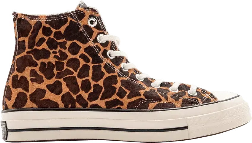  Converse Chuck Taylor All-Star 70 Hi Pony Hair Cheetah