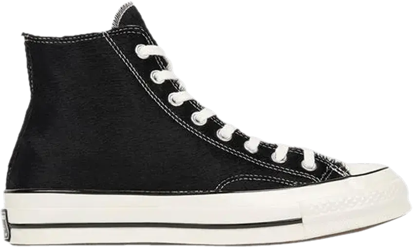  Converse Chuck Taylor All-Star 70 Hi Pony Hair Black