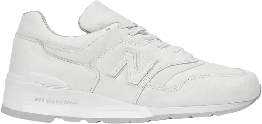  New Balance 997 Bison White