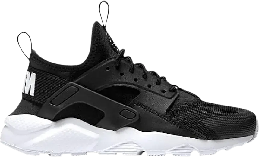  Nike Air Huarache Run Ultra GS &#039;Black&#039;