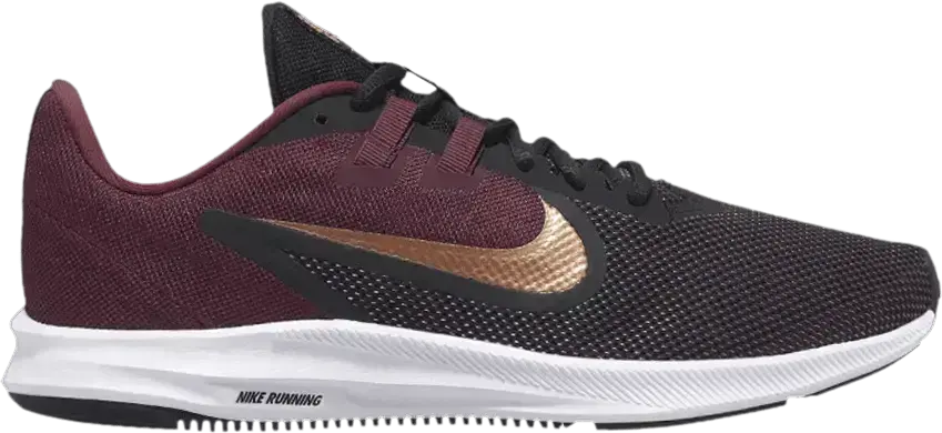  Nike Downshifter 9 Night Maroon Metallic Silver (Women&#039;s)