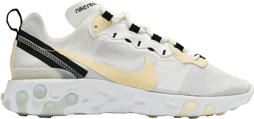  Nike React Element 55 White Pale Vanilla