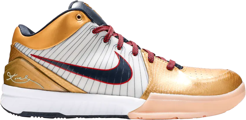  Nike Kobe 4 Gold Medal