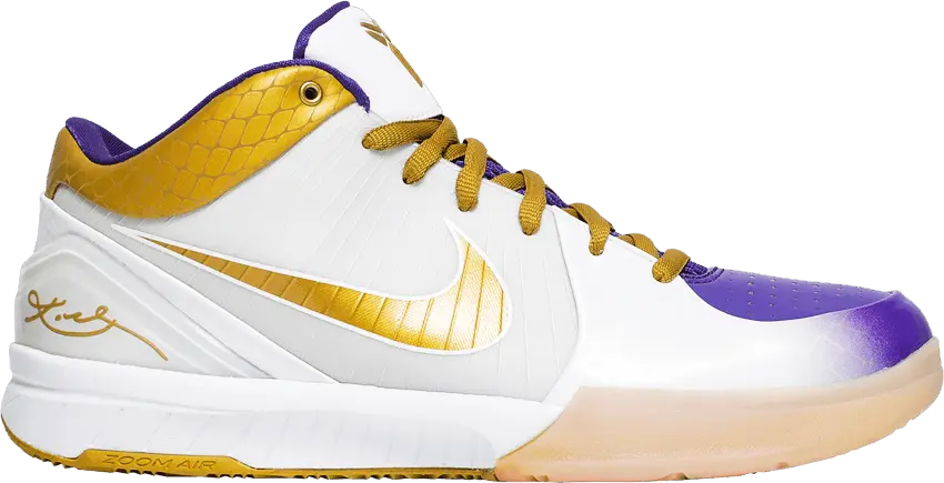  Nike Kobe 4 MLK Gold