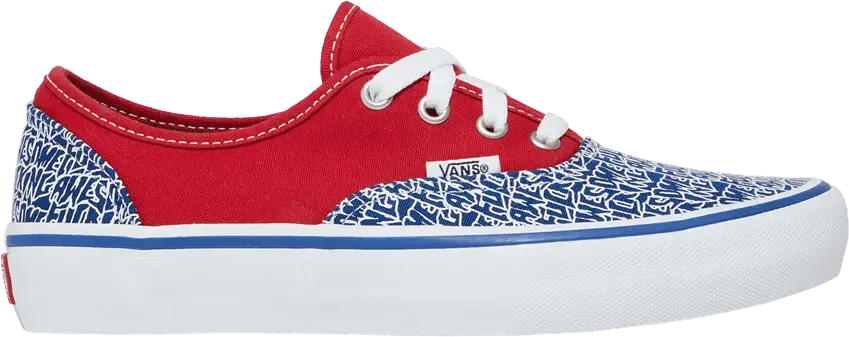  Vans Fucking Awesome x Authentic C Pro &#039;Red Blue&#039;