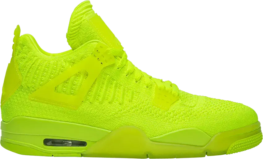  Jordan 4 Retro Flyknit Volt